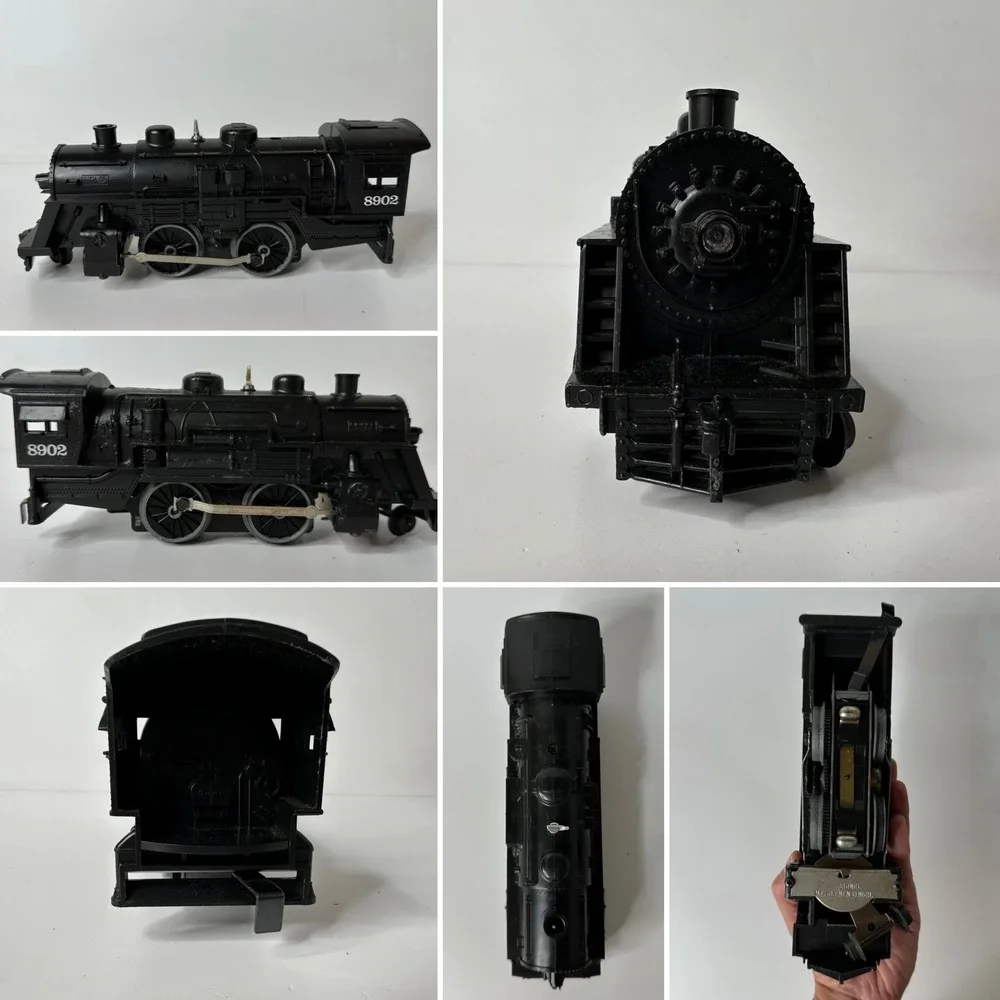 Vintage 1981 Lionel 8902 Train Lot 5 Cars O Gauge Transformer Paperwork Untested